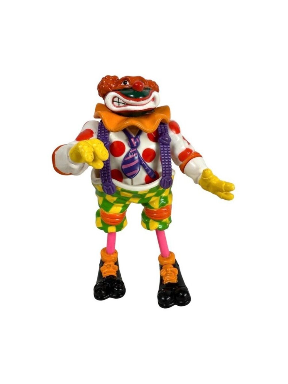 Teenage Mutant Ninja Turtle TMNT Mirage Studios Crazy Clown Mike Figure 1992